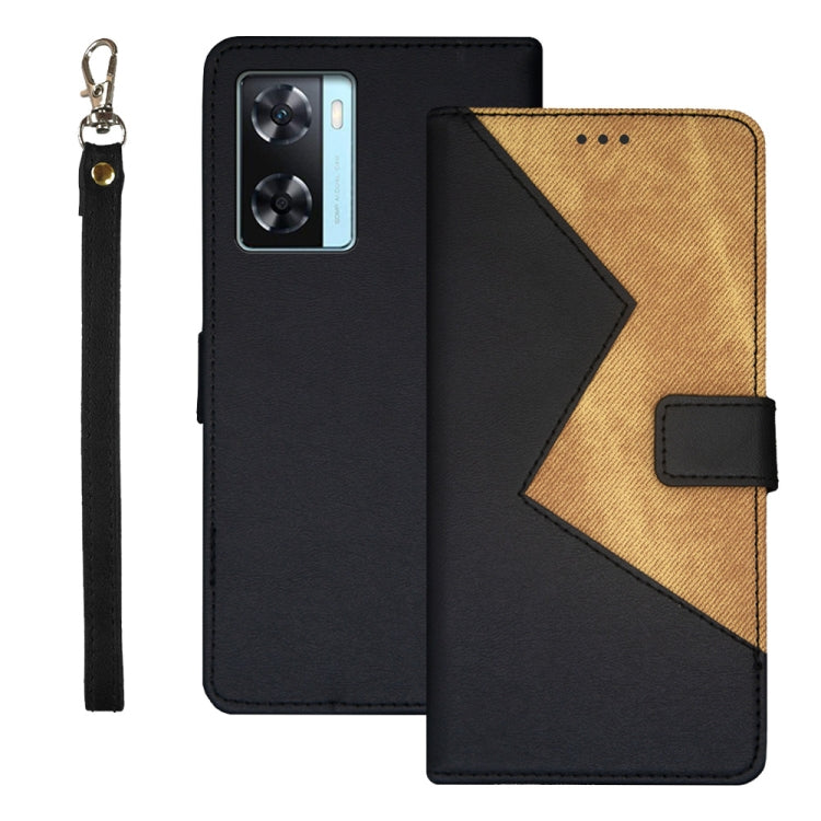 idewei Two-color Splicing Leather Phone Case, Series 1