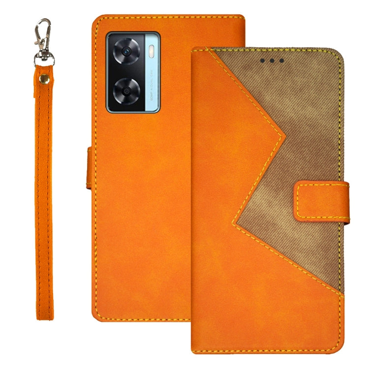 idewei Two-color Splicing Leather Phone Case, Series 1