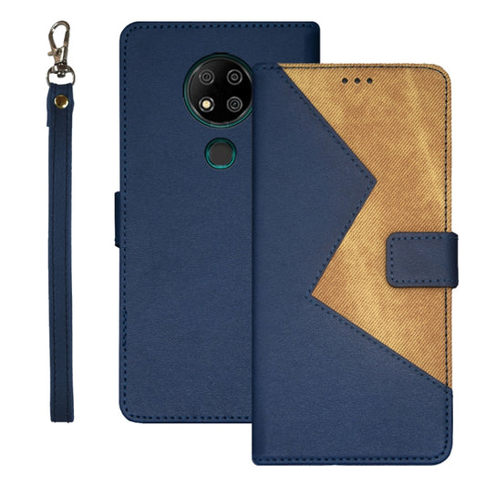 idewei Two-color Splicing Leather Phone Case, Series 2