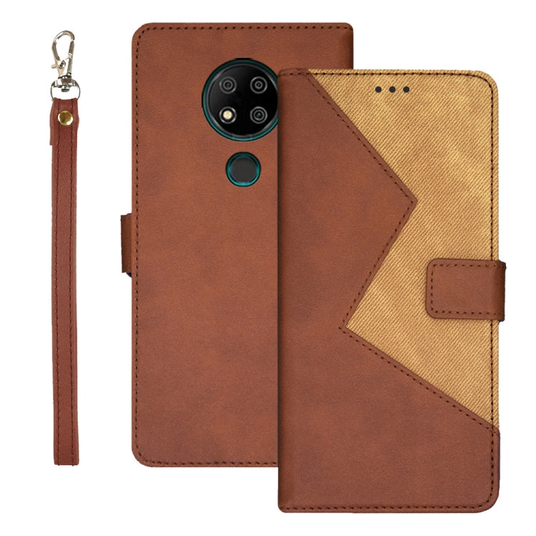 idewei Two-color Splicing Leather Phone Case, Series 2