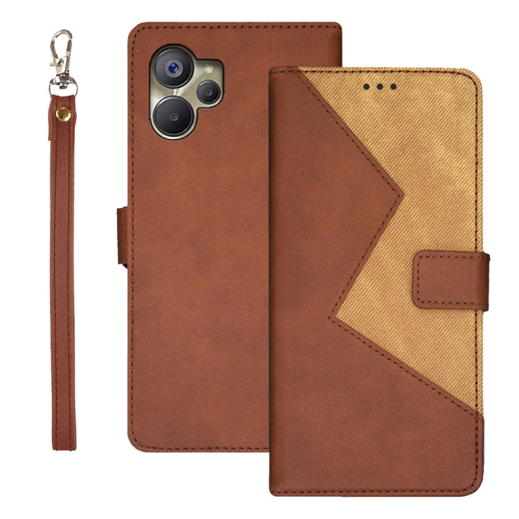 idewei Two-color Splicing Leather Phone Case, Series 1