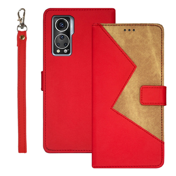 idewei Two-color Splicing Leather Phone Case, Series 2