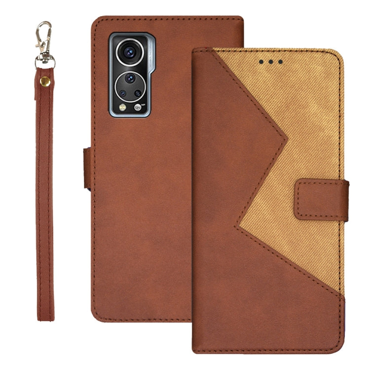 idewei Two-color Splicing Leather Phone Case, Series 2