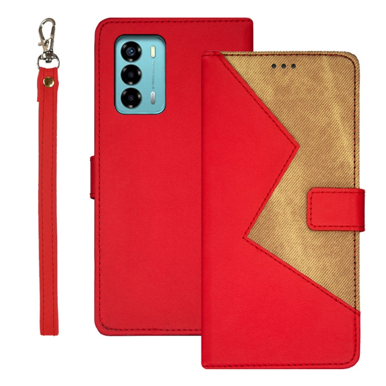 idewei Two-color Splicing Leather Phone Case, Series 3