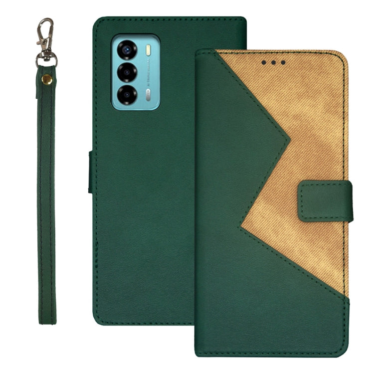 idewei Two-color Splicing Leather Phone Case, Series 3