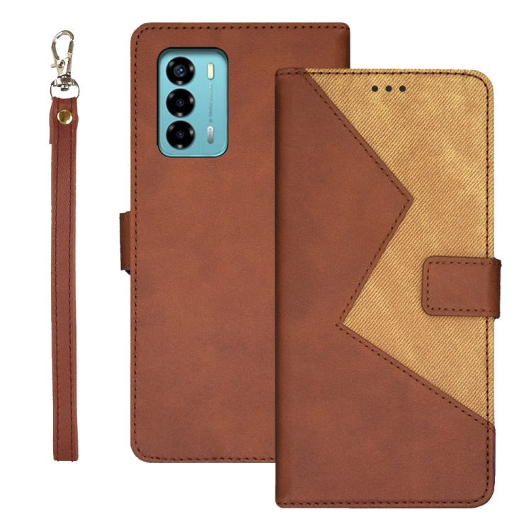 idewei Two-color Splicing Leather Phone Case, Series 3