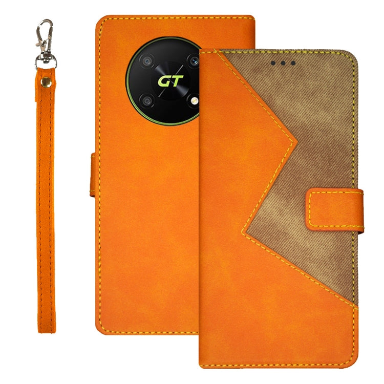 idewei Two-color Splicing Leather Phone Case, Series 2