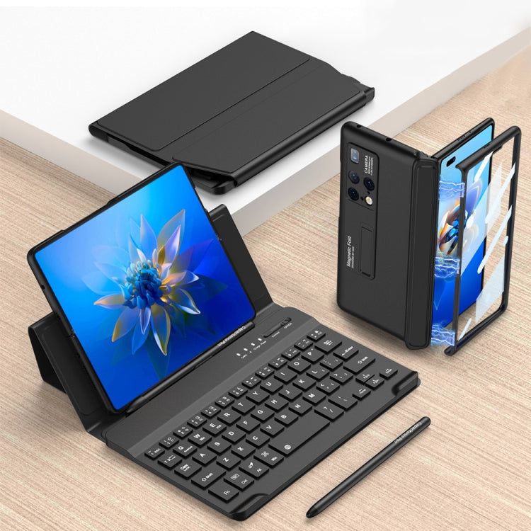 GKK Magnetic Folding Bluetooth Keyboard Leather Case with Pen, For Huawei Mate X2, For Huawei Mate Xs 2