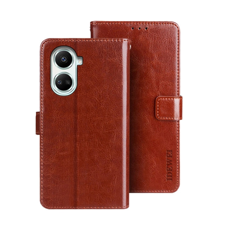 idewei Crazy Horse Texture Leather Phone Case, Series 1