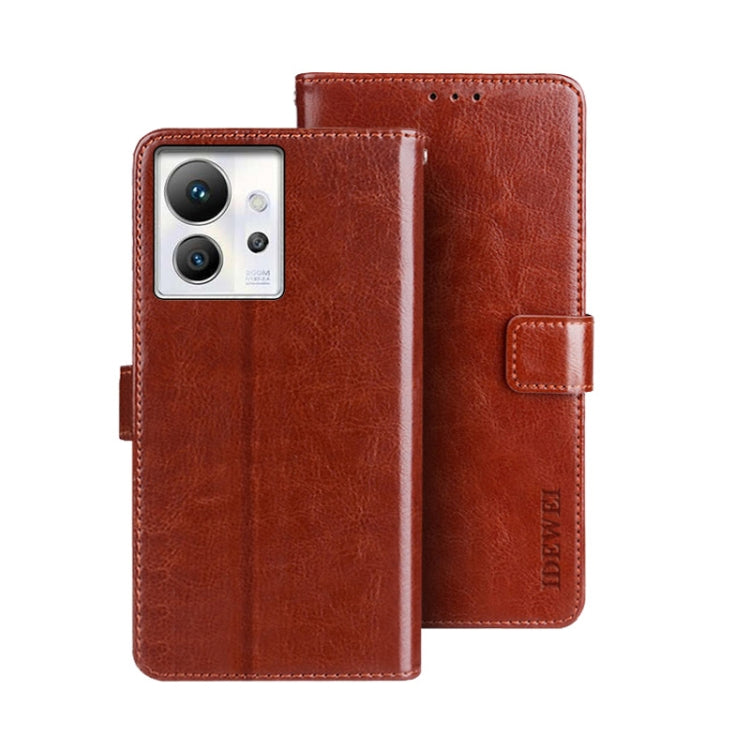 idewei Crazy Horse Texture Leather Phone Case, Series 4