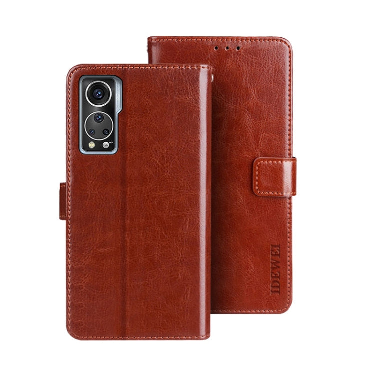 idewei Crazy Horse Texture Leather Phone Case, Series 1