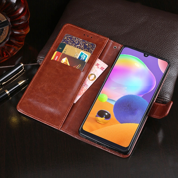 idewei Crazy Horse Texture Horizontal Flip Leather Case with Holder & Card Slots & Wallet, Series 4