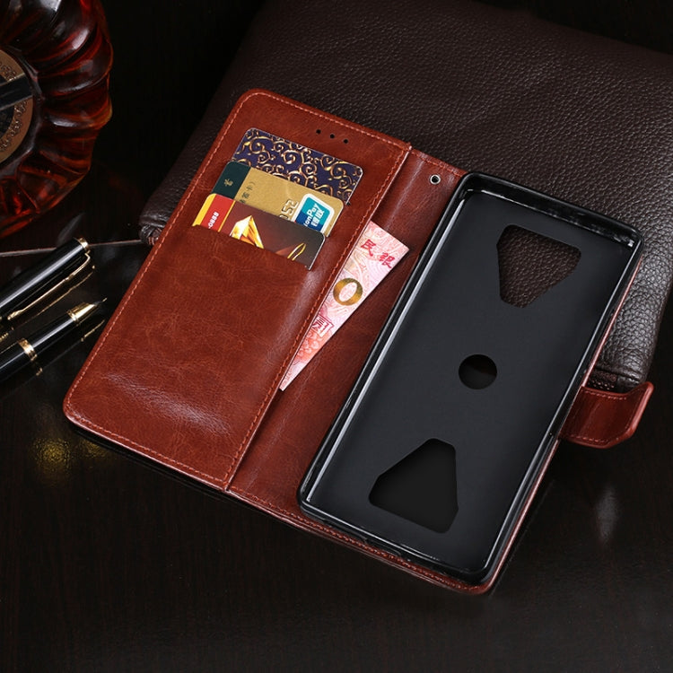 idewei Crazy Horse Texture Horizontal Flip Leather Case with Holder & Card Slots & Wallet, Series 2