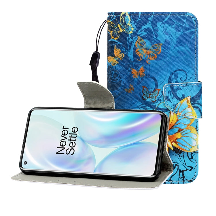 Colored Drawing Horizontal Flip Leather Case with Holder & Card Slot & Wallet, Series 13