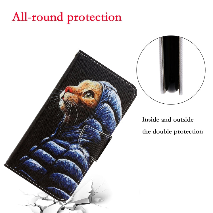 Colored Drawing Horizontal Flip Leather Case with Holder & Card Slot & Wallet, For One Plus 8 Pro