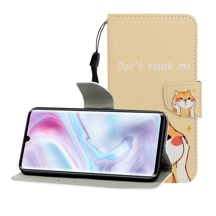 Colored Drawing Horizontal Flip Leather Case with Holder & Card Slot & Wallet, For Galaxy A31