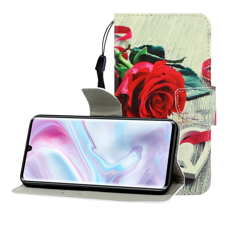 Colored Drawing Horizontal Flip Leather Case with Holder & Card Slot & Wallet, Series 7