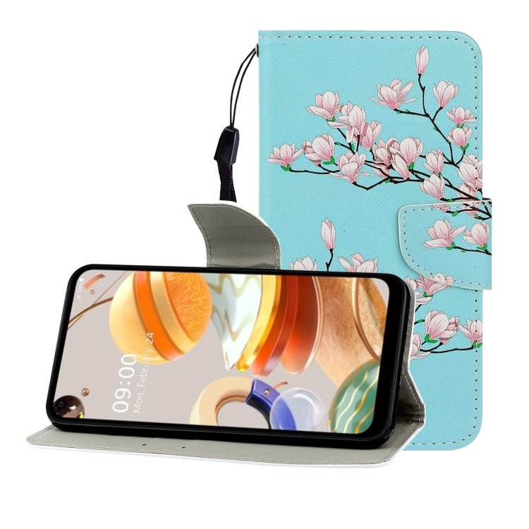 Colored Drawing Horizontal Flip Leather Case with Holder & Card Slot & Wallet, Series 10