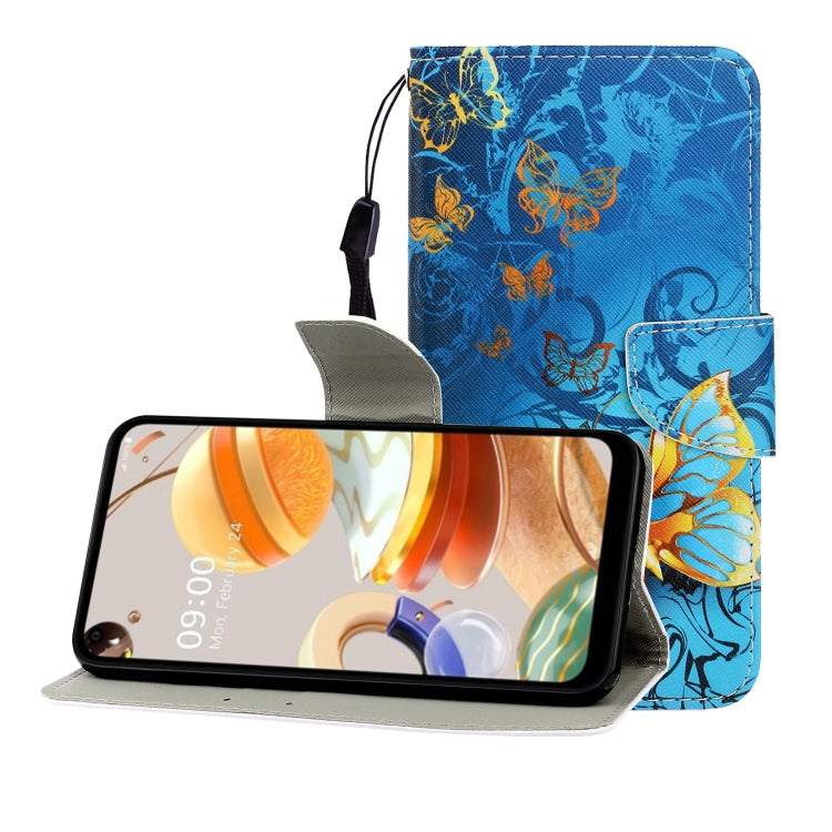 Colored Drawing Horizontal Flip Leather Case with Holder & Card Slot & Wallet, Series 10