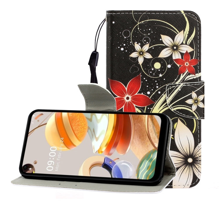 Colored Drawing Horizontal Flip Leather Case with Holder & Card Slot & Wallet, Series 10