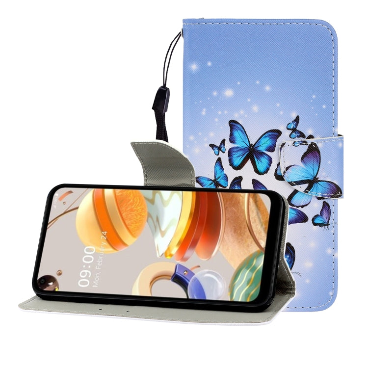 Colored Drawing Horizontal Flip Leather Case with Holder & Card Slot & Wallet, Series 10