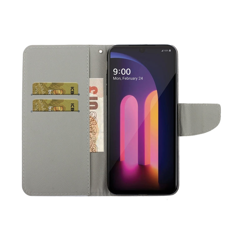 Colored Drawing Horizontal Flip Leather Case with Holder & Card Slot & Wallet, Series 1