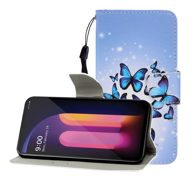 Colored Drawing Horizontal Flip Leather Case with Holder & Card Slot & Wallet, Series 1