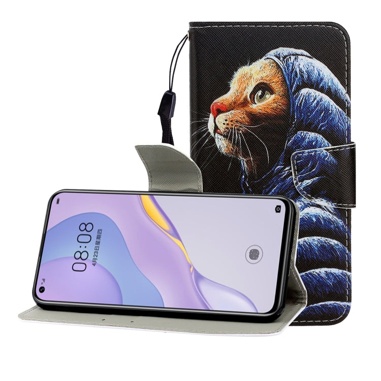 Colored Drawing Horizontal Flip Leather Case with Holder & Card Slot & Wallet, Series 9