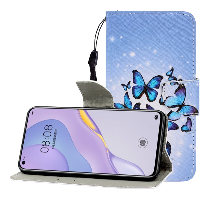 Colored Drawing Horizontal Flip Leather Case with Holder & Card Slot & Wallet, Series 9