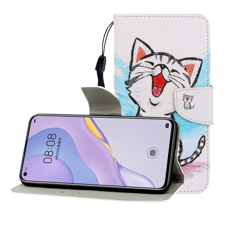 Colored Drawing Horizontal Flip Leather Case with Holder & Card Slot & Wallet, Series 4