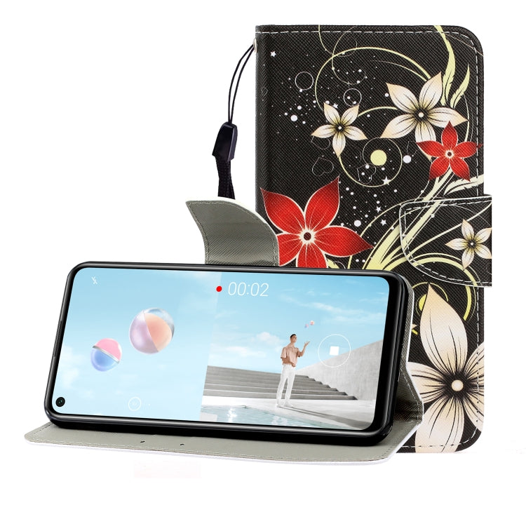 Colored Drawing Horizontal Flip Leather Case with Holder & Card Slot & Wallet, Series 5