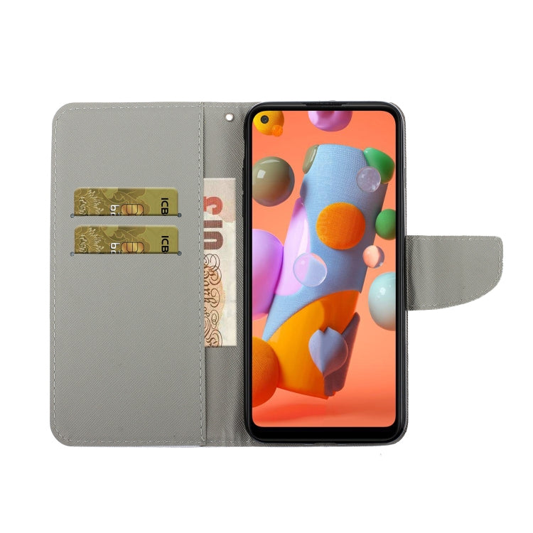 Colored Drawing Horizontal Flip Leather Case with Holder & Card Slot & Wallet, Series 8