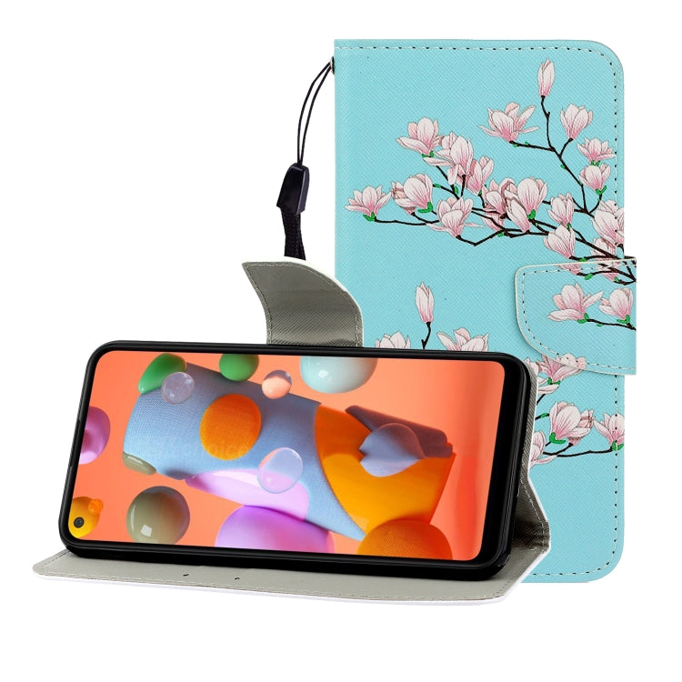 Colored Drawing Horizontal Flip Leather Case with Holder & Card Slot & Wallet, Series 8