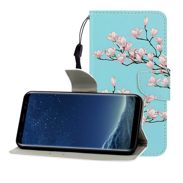 Colored Drawing Horizontal Flip Leather Case with Holder & Card Slot & Wallet, Series 11