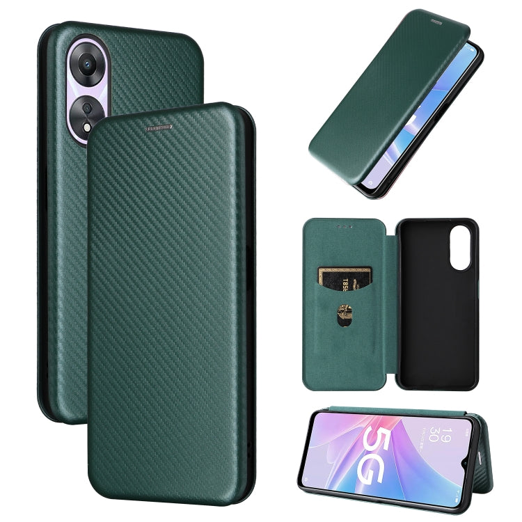 Carbon Fiber Texture Flip Leather Phone Case, Series 2