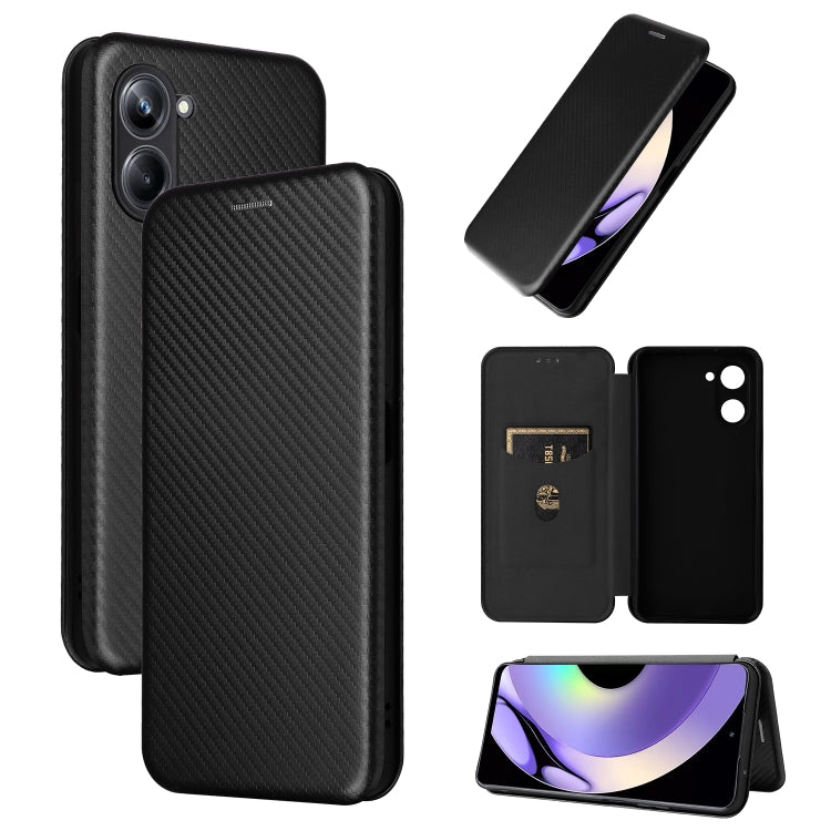 Carbon Fiber Texture Flip Leather Phone Case, Series 3