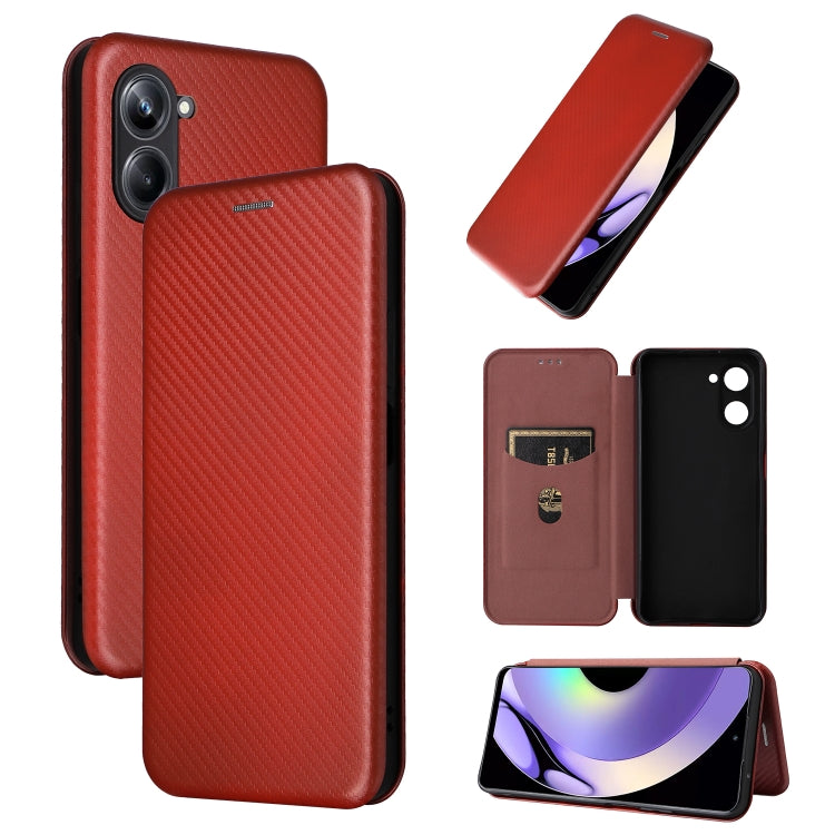 Carbon Fiber Texture Flip Leather Phone Case, Series 3