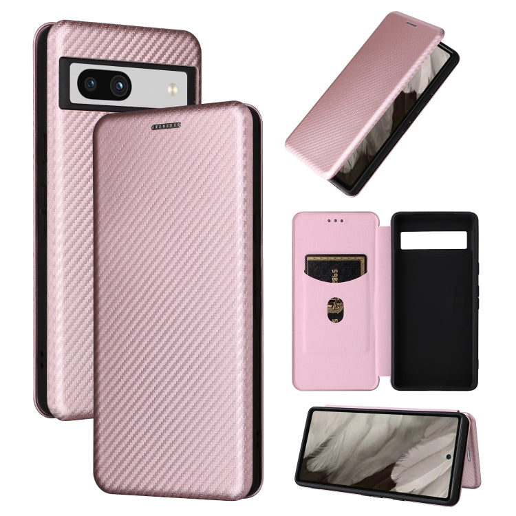 Carbon Fiber Texture Flip Leather Phone Case, Series 2