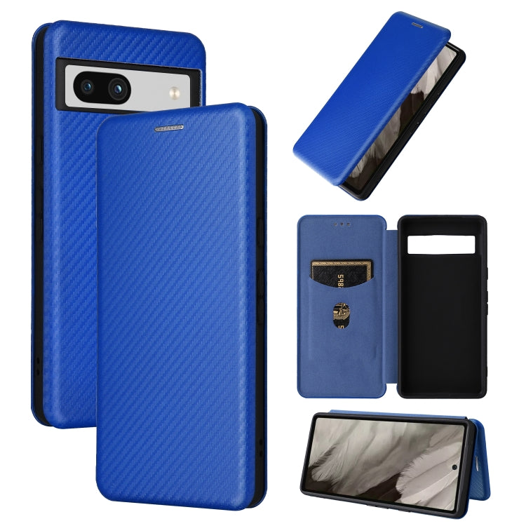 Carbon Fiber Texture Flip Leather Phone Case, Series 2