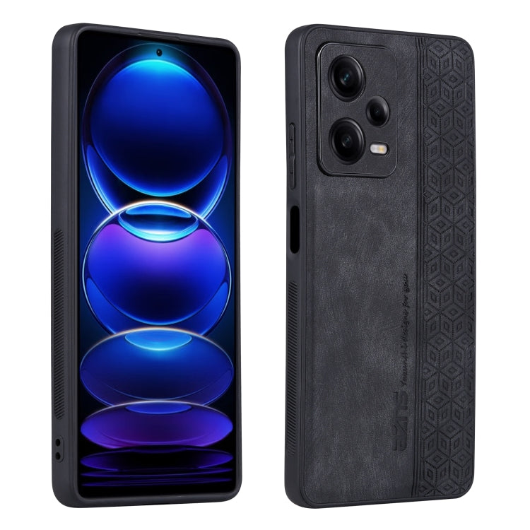 AZNS 3D Embossed Skin Feel Phone Case, For OPPO A1 Pro, For Xiaomi Redmi Note 12 Pro 5G, For Xiaomi Redmi Note 12 Pro+ China, For Huawei Enjoy 50z / nova Y61