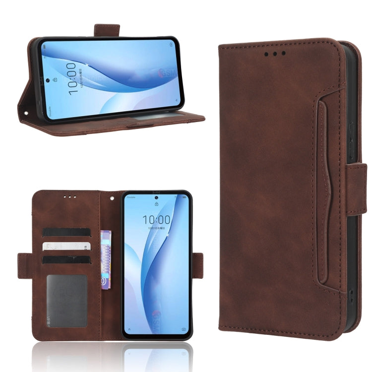 Skin Feel Calf Texture Card Slots Leather Phone Case, Series 5