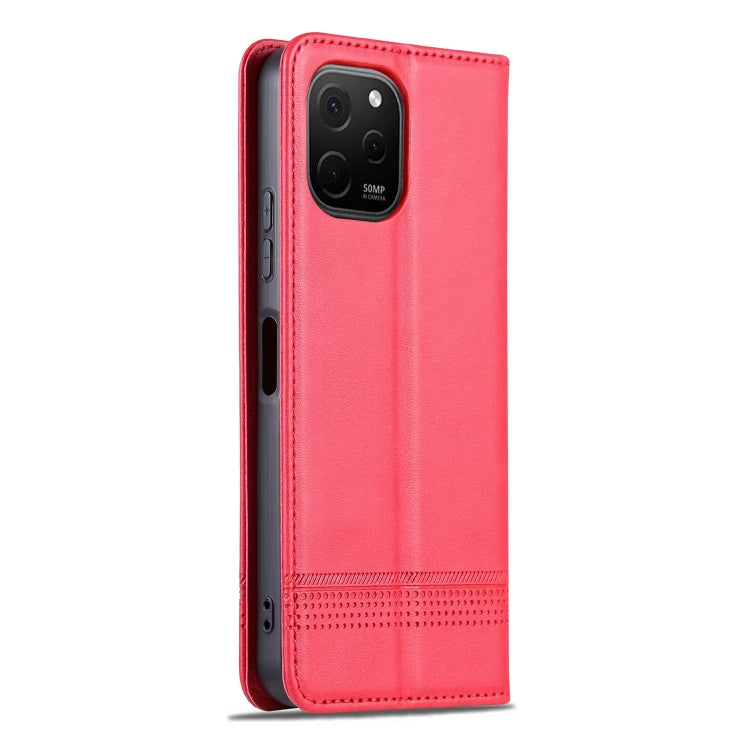 AZNS Magnetic Calf Texture Flip Leather Phone Case, For Huawei Enjoy 50z, For Huawei nova Y61, For Xiaomi Redmi K60 / K60 Pro