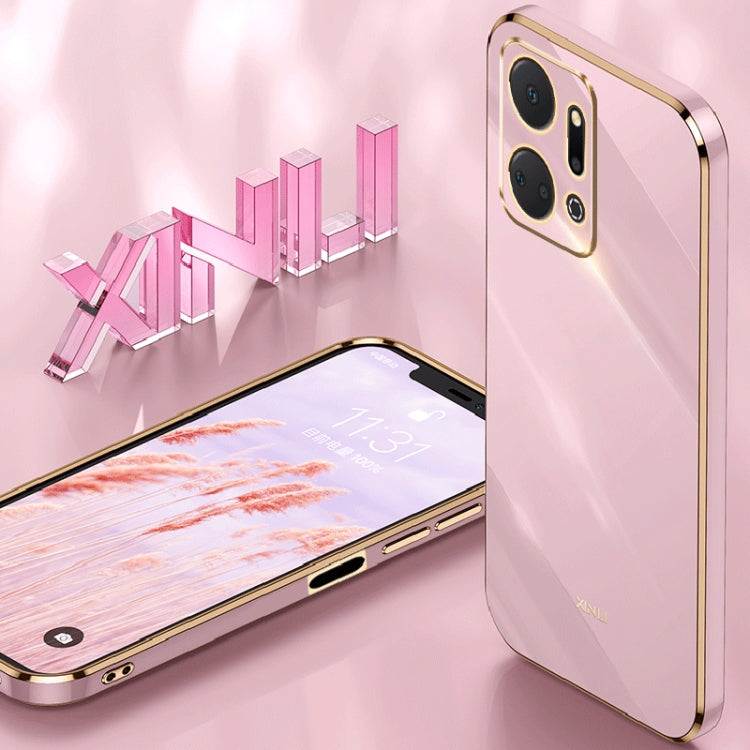 XINLI Straight Edge 6D Electroplate TPU Phone Case, Series 3