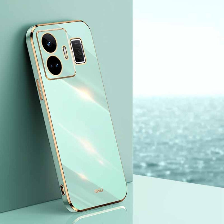 XINLI Straight Edge 6D Electroplate TPU Phone Case, For Realme GT Neo 5, For OPPO Reno8 T 5G, For vivo Y100, For Samsung Galaxy A24 4G