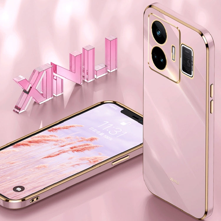 XINLI Straight Edge 6D Electroplate TPU Phone Case, Series 2