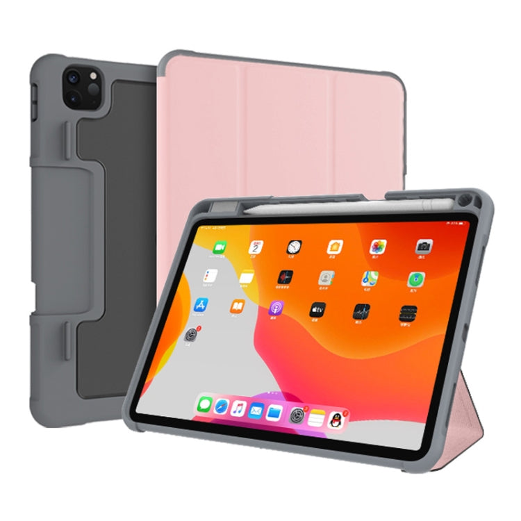 Mutural Horizontal Flip PC + TPU + PU Leather Case with Holder & Pen Slot