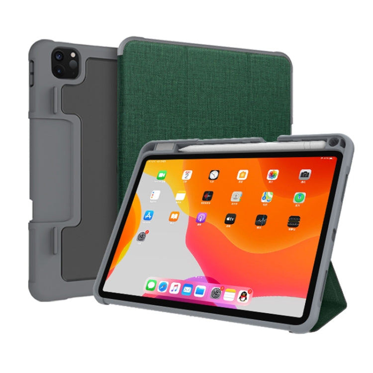 Mutural Horizontal Flip PC + TPU + PU Leather Case with Holder & Pen Slot