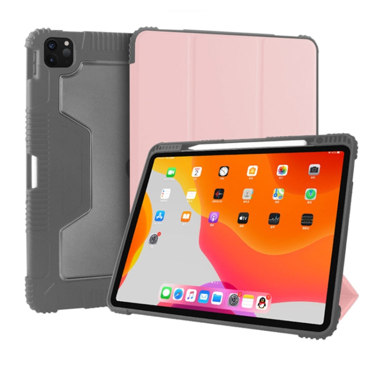 Mutural Horizontal Flip PC + TPU + PU Leather Case with Holder & Pen Slot