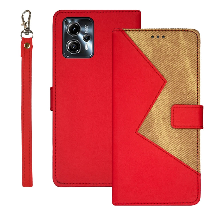 idewei Two-color Splicing Leather Phone Case, Series 1