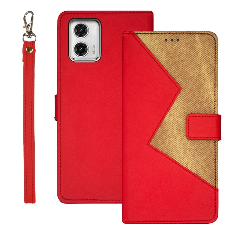 idewei Two-color Splicing Leather Phone Case, Series 2